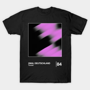 Xmal Deutschland / Minimalist Style Graphic Design T-Shirt